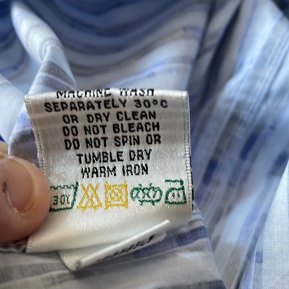 Bugatchi mens classic fit dress shirt - Picture 9 of 9